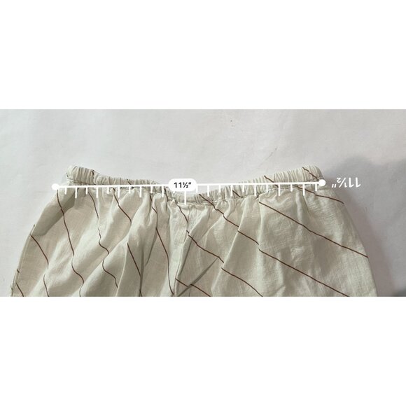 SNDYS Wide Leg Striped Pants in Ecru - Picture 4 of 5